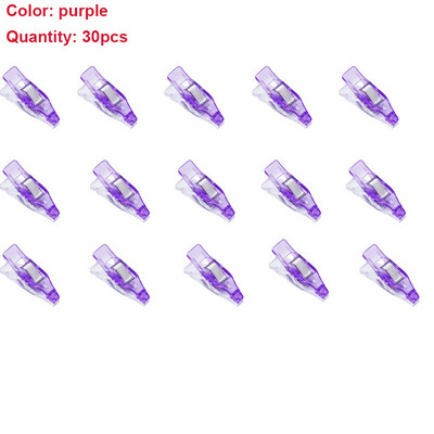 30/50 de bucăți Agrafe de cusut din plastic Agrafe de material Agrafe de matlasare Agrafe multifuncționale Agrafe de artizanat pentru cusut Artizanat Accesorii de bricolaj