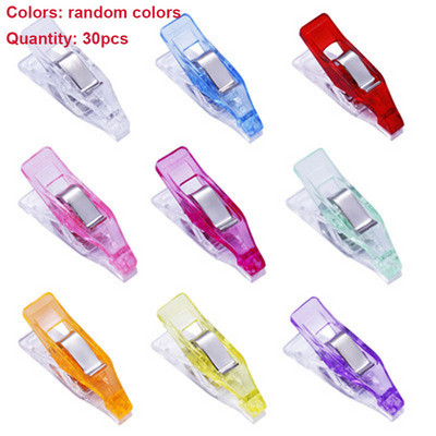 30/50 de bucăți Agrafe de cusut din plastic Agrafe de material Agrafe de matlasare Agrafe multifuncționale Agrafe de artizanat pentru cusut Artizanat Accesorii de bricolaj