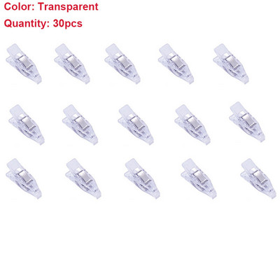 30/50 de bucăți Agrafe de cusut din plastic Agrafe de material Agrafe de matlasare Agrafe multifuncționale Agrafe de artizanat pentru cusut Artizanat Accesorii de bricolaj