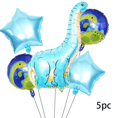 Balon din folie de aluminiu cu animale mari de plimbare 3D Dinozaur jurasic Decor pentru petrecerea de aniversare Balon cu heliu Oferă copiilor cadou jucărie