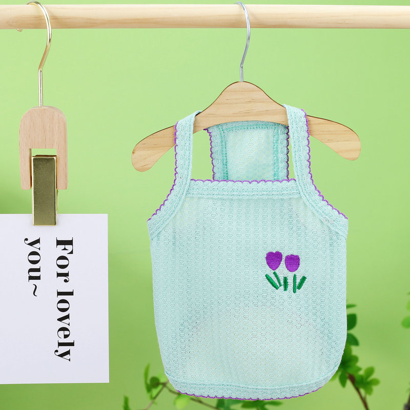 Vestă pentru câini de vară Haine pentru câini pentru animale de companie, respirabil, pisică, tricou, îmbrăcăminte pentru câini, costum de modă, chihuahua, fată, pug, vest York