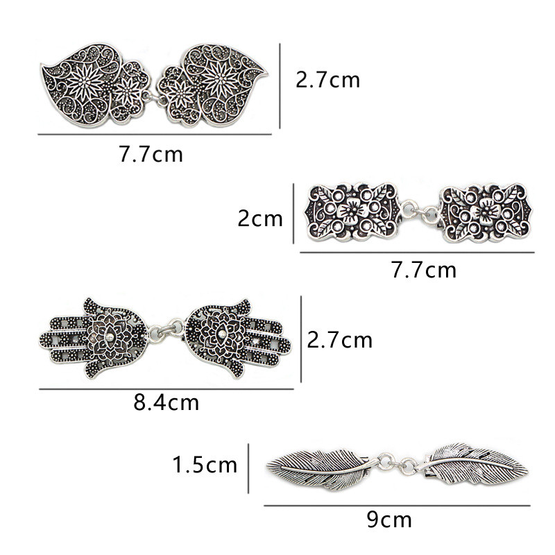 Retro sakausējuma apmetnis sprādzes apkakles sprādze zīda šalle šalle sprādze sieviešu viduklim Fiksēta piespraudes jostas sprādze Jauna Rhinestone džempera aizdare