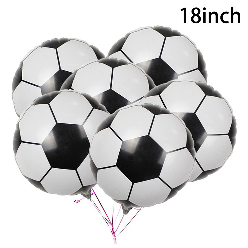 1 komplekts 18 collu futbola folijas baloni 32 collu zaļi digitāli folijas baloni bērniem zēniem dzimšanas dienas ballīšu dekorēšanas spēles hēlija baloni