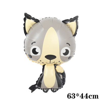 Lihavõttepühade kaunistus Jänku fooliumist õhupallid džungel Jänes Metsloom Heelium õhupallid Baby Shower Sünnipäevapeo Pulmakaunistused