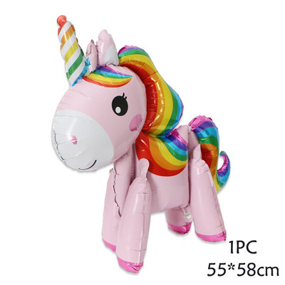 Lieli balti zirga folijas baloni Milzīgi daudz laimes dzimšanas dienas ballīšu dekorācijas Mylar balons kovboju dzīvnieks bērnu dušas ferma hēlija globos