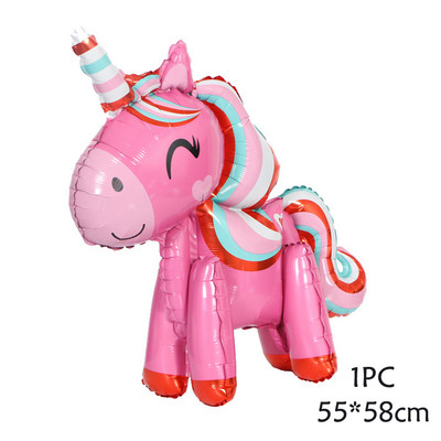 Lieli balti zirga folijas baloni Milzīgi daudz laimes dzimšanas dienas ballīšu dekorācijas Mylar balons kovboju dzīvnieks bērnu dušas ferma hēlija globos