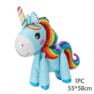 Lieli balti zirga folijas baloni Milzīgi daudz laimes dzimšanas dienas ballīšu dekorācijas Mylar balons kovboju dzīvnieks bērnu dušas ferma hēlija globos