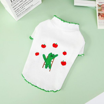 Vestă pentru câini pentru animale de companie de vară Îmbrăcăminte pentru câini pentru petrecere a timpului liber Pulover moale pentru animale de companie Cățeluș câine de talie mică tricotat respirabil Bulldog Chihuahua Haine pentru animale de companie Pu