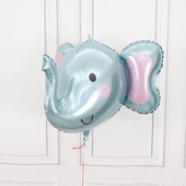 1PC 4D Tigru Gigant Elefant Leu Panda Baloane din folie Baloane cu animale Decoratiuni pentru petrecerea de aniversare pentru copii Balon Baiat Jucarii pentru copii