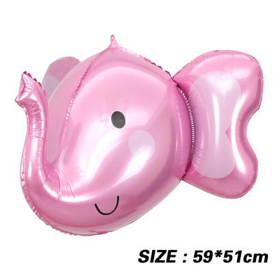 1PC 4D Tigru Gigant Elefant Leu Panda Baloane din folie Baloane cu animale Decoratiuni pentru petrecerea de aniversare pentru copii Balon Baiat Jucarii pentru copii