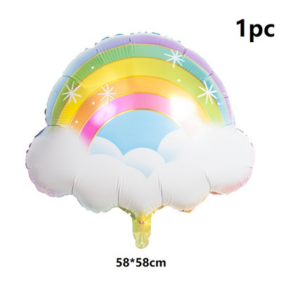 14 buc 22 inch combinație de stele de lună auriu roz soare curcubeu nuntă decorare petrecere de naștere balon cu heliu jucărie pentru baby shower golbos