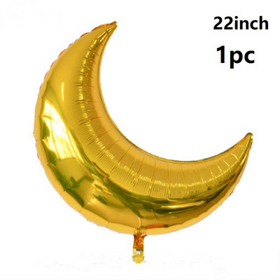 14 buc 22 inch combinație de stele de lună auriu roz soare curcubeu nuntă decorare petrecere de naștere balon cu heliu jucărie pentru baby shower golbos