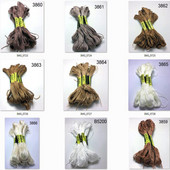 10 tükki ristpistes niiti / ristpistes tikkimisniiti / kohandatud niitide värvi 12