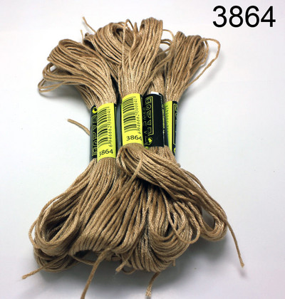 10 tükki ristpistes niiti / ristpistes tikkimisniiti / kohandatud niitide värvi 12