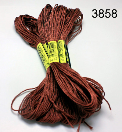 10 tükki ristpistes niiti / ristpistes tikkimisniiti / kohandatud niitide värvi 12