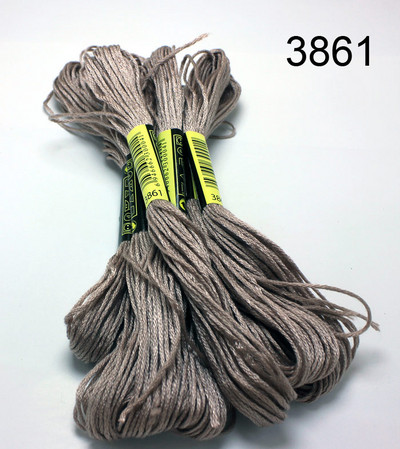 10 tükki ristpistes niiti / ristpistes tikkimisniiti / kohandatud niitide värvi 12