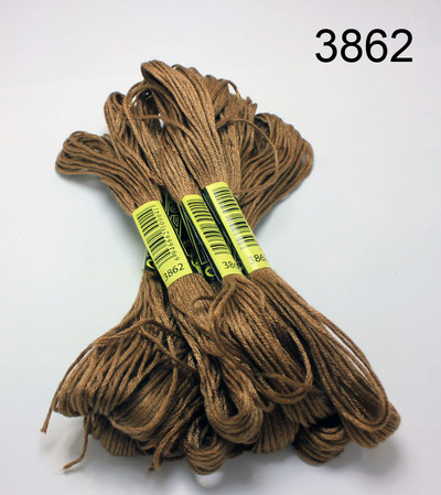 10 tükki ristpistes niiti / ristpistes tikkimisniiti / kohandatud niitide värvi 12