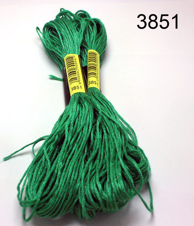 10 tükki ristpistes niiti / ristpistes tikkimisniiti / kohandatud niitide värvi 12