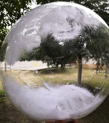 1 τμχ διακόσμηση γάμου πάρτι γενεθλίων διάφανη μπάλα κυμάτων pvc φουσκωτό φτερό μπαλόνι ηλίου αγάπη αγάπη χριστουγεννιάτικη διακόσμηση