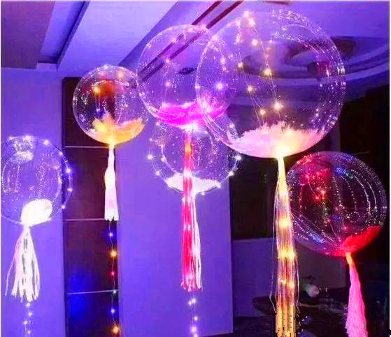 1db születésnapi parti esküvői dekoráció átlátszó pvc hullámgolyó felfújható hélium ballon toll szerelem szerelem karácsonyi dekoráció