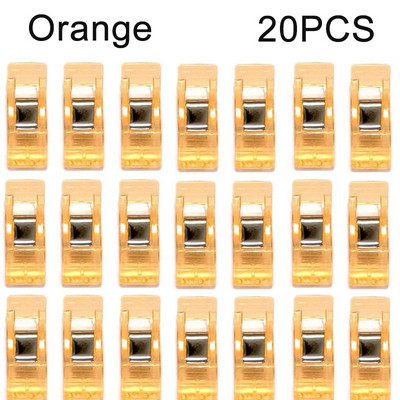 50 de bucăți cleme de cusut multifuncționale cleme colorate plastic artizanat croșetat tricotat cleme de siguranță cleme de legare culori asortate hârtie