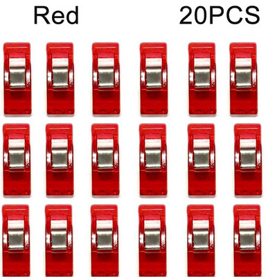 50 de bucăți cleme de cusut multifuncționale cleme colorate plastic artizanat croșetat tricotat cleme de siguranță cleme de legare culori asortate hârtie