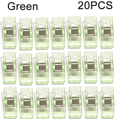 50 de bucăți cleme de cusut multifuncționale cleme colorate plastic artizanat croșetat tricotat cleme de siguranță cleme de legare culori asortate hârtie