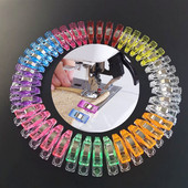 Iesiešanas klipšu šūšana Krāsaini amatniecība Daudzfunkcionāli DIY Šūšanas instrumenti Apģērbi Tamborēšana Adīšana albums šūšanas klipši