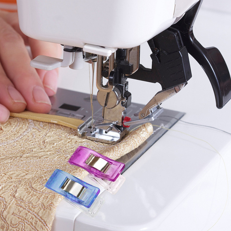 Iesiešanas klipšu šūšana Krāsaini amatniecība Daudzfunkcionāli DIY Šūšanas instrumenti Apģērbi Tamborēšana Adīšana albums šūšanas klipši