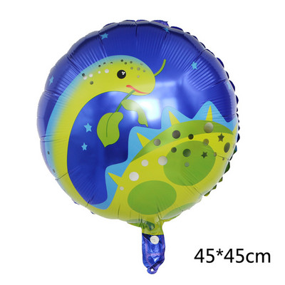 Suur 3D Tyrannosaurus Rex Raptor Triceratops Alumiiniumfooliumist džungel Loomade õhupall Sünnipäevapeo kaunistus Laste mänguasjapall