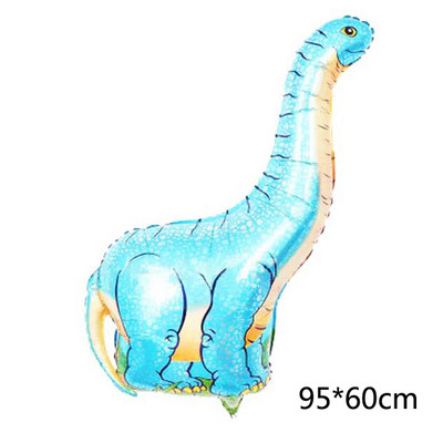 Suur 3D Tyrannosaurus Rex Raptor Triceratops Alumiiniumfooliumist džungel Loomade õhupall Sünnipäevapeo kaunistus Laste mänguasjapall