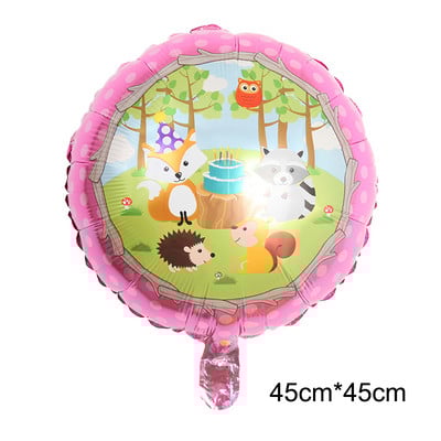 Hirve karu orav kaelkirjak elevant jänes alumiiniumfooliumist õhupall džungliloom heeliumpall laste sünnipäevapeo kaunistused