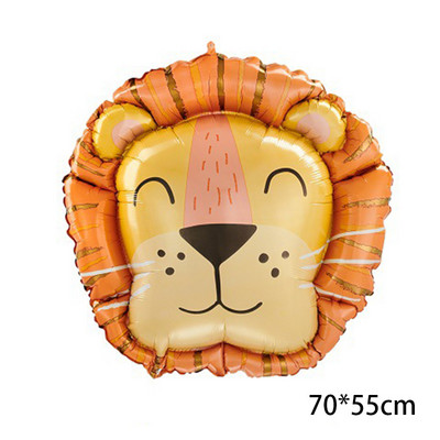 Hirve karu orav kaelkirjak elevant jänes alumiiniumfooliumist õhupall džungliloom heeliumpall laste sünnipäevapeo kaunistused