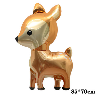 Hirve karu orav kaelkirjak elevant jänes alumiiniumfooliumist õhupall džungliloom heeliumpall laste sünnipäevapeo kaunistused