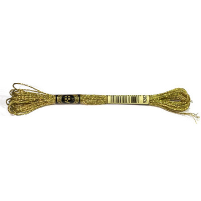 8 meetrit 12 haru värviline metallist niit Käsitsi valmistatud ristpistes juhtmestiku niit Kuldne siidist tikkimisniit