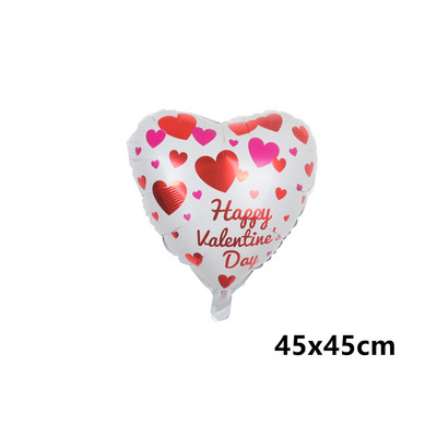 Mīlestības balons Sarkano burtu kvadrātveida alumīnija folijas balons DIY metāla fona panelis rotā kāzu Valentīna dienas ballītes balonu