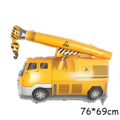 DIY Cartoon Car Airplane Ship Train Fire Truck Foil Balloons Παιδικά δώρα Baby Shower Διακόσμηση πάρτι γενεθλίων Παιχνίδια Μπάλες ηλίου