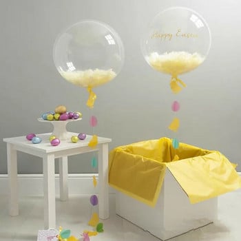 Διαφανή μπαλόνια BoBo Helium PVC χωρίς ρυτίδες Χρόνια πολλά Διακόσμηση γάμου Χριστουγεννιάτικη διακόσμηση του Αγίου Βαλεντίνου