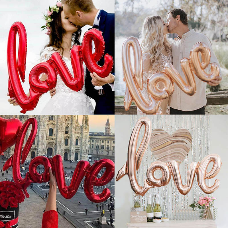 Sticlă de vin Jumbo Ruj Balon din folie Nuntă Te iubesc Sărută-mă Gură Ornament cu bile de heliu Ziua Îndrăgostiților Balon jucărie pentru adulți