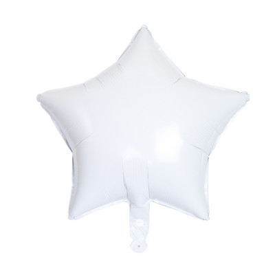 1vnt. 18 colių daugiaspalvis meilės penkiakampis žvaigždės formos aliuminio helio balionas, švenčių gimtadienio vakarėlio vestuvių dekoravimo balionas