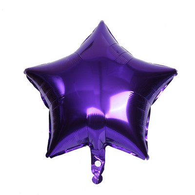 1vnt. 18 colių daugiaspalvis meilės penkiakampis žvaigždės formos aliuminio helio balionas, švenčių gimtadienio vakarėlio vestuvių dekoravimo balionas