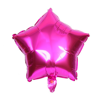 1vnt. 18 colių daugiaspalvis meilės penkiakampis žvaigždės formos aliuminio helio balionas, švenčių gimtadienio vakarėlio vestuvių dekoravimo balionas