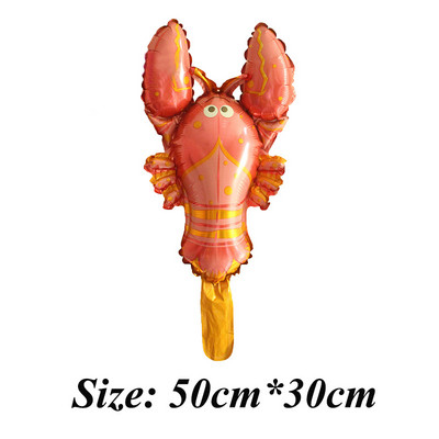 Octopus Crab Shark Foil Balloon Sea Animal Balloons Baby Shower Ocean World Θέμα Παιδικά Διακοσμήσεις για πάρτι γενεθλίων Παιδικά παιχνίδια δώρα