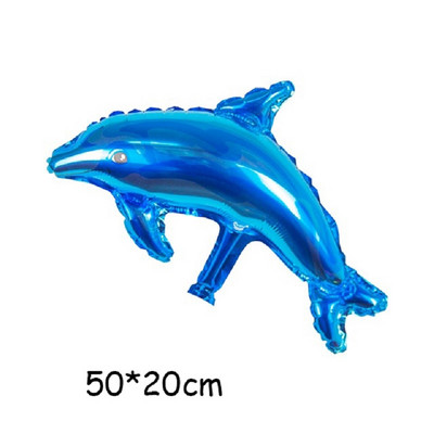 Octopus Crab Shark Foil Balloon Sea Animal Balloons Baby Shower Ocean World Θέμα Παιδικά Διακοσμήσεις για πάρτι γενεθλίων Παιδικά παιχνίδια δώρα