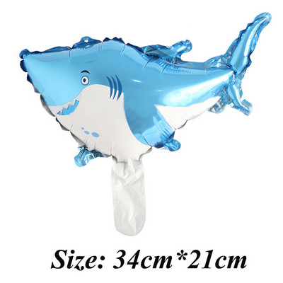 Octopus Crab Shark Foil Balloon Sea Animal Balloons Baby Shower Ocean World Θέμα Παιδικά Διακοσμήσεις για πάρτι γενεθλίων Παιδικά παιχνίδια δώρα