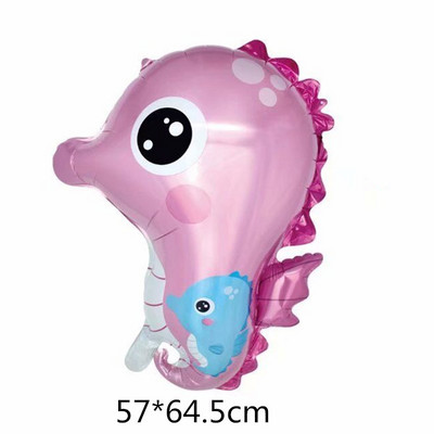 Octopus Crab Shark Foil Balloon Sea Animal Balloons Baby Shower Ocean World Θέμα Παιδικά Διακοσμήσεις για πάρτι γενεθλίων Παιδικά παιχνίδια δώρα