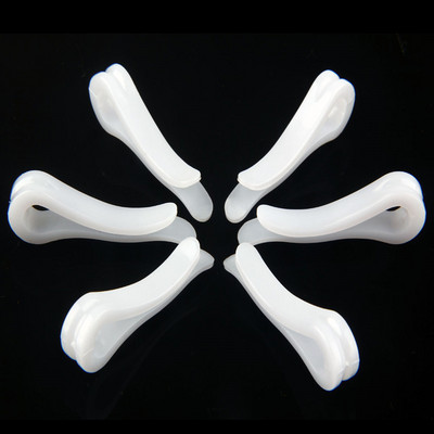 100 db/tétel U-alakú műanyag kapcsok ing ruhakapcsokhoz