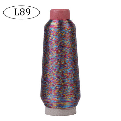 LMDZ 3300M Bright Silk Zelta diegs Datora izšūšana Krustdūriens Zīda diegs DIY Rokas izšūšanas rokasgrāmata Zelta un sudraba diegi