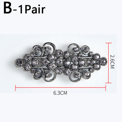 Retro Rhinestone piespraudes Sieviešu jaka džemperis Blūze Šalle Saspraudes Krekls Apkakle Ziedu Raksts Pīļu Saspraudes Aizdares