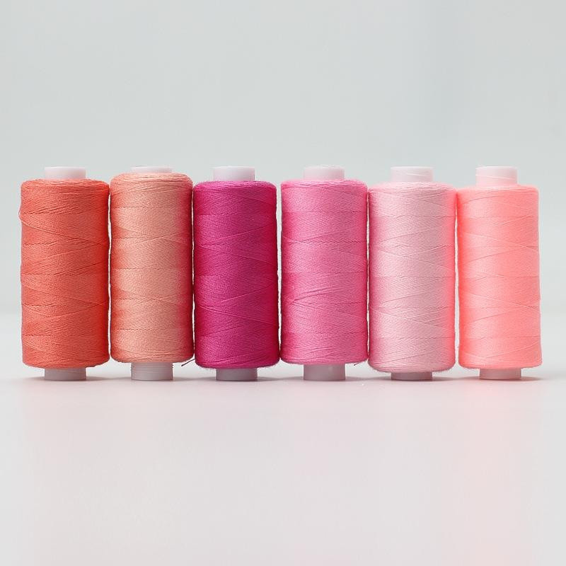 6 ass daudzkrāsu izšūšanas šūšanas diegi Dzija Krustdūriena diegi šujmašīnām Piederumi Tamborēšanas adīšanas komplekts